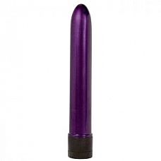 Фиолетовый классический вибратор RETRO ULTRA SLIMLINE - 17 см. 
Пластиковый вибратор,ярко фиолетового цвета, с виброрегулятором в основании.