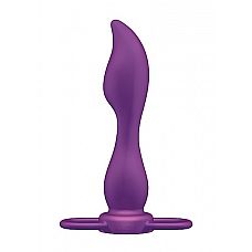 Насадка Extra Treasure - strap on with double фиолетовая SH-OU059PUR 
Насадка на пенис для двойного проникновения фиолетового цвета.