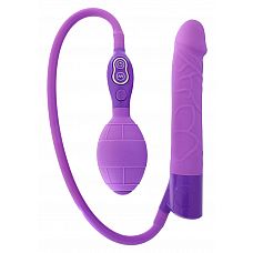  INFLATABLE VIBRATOR PURPLE 
