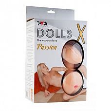 Надувная секс-кукла с реалистичными вставками 
Надувная кукла, новой коллекции Dolls-X.