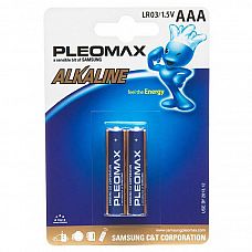 Батарейки AAA Samsung Pleomax LR03 2 шт 
Мизинчиковые батарейки Energizer типа ААА, алкалиновые.