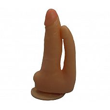 Двойной фаллоимитатор на присоске из геля - 17 см. 
Это фантастическая секс-игрушка, которая подарит своей обладательнице в два раза больше приятных ощущений.