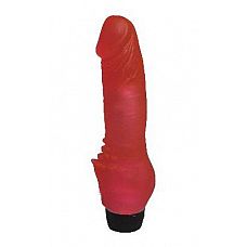 Розовый гелевый вибратор с шипами у основания - 17,8 см. 
Это стильная и функциональная интим-игрушка фаллической формы, которая прекрасно подойдет для активной стимуляции и мастурбации.