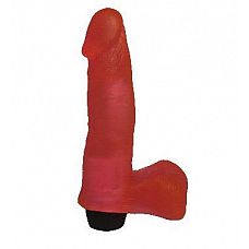 Розовый вибратор в форме розового фаллоса - 16,5 см. 
Это реалистичная секс-игрушка отечественного производителя, которая покорит своими способностями любую женщину.