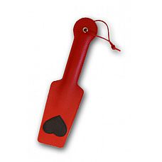 Красная хлопалка с сердечком 
Девайс в виде кожаной пластины с жёсткой рукоятью.