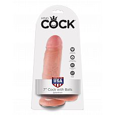    7" COCK WITH BALLS    
   7" COCK WITH BALLS     KING COCK     PVC - ,    - ,       .