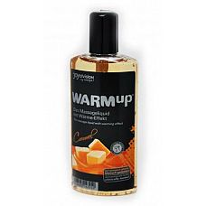 Разогревающее масло WARMup Caramel - 150 мл.  
Высококачественное разогревающее массажное масло с ароматом  карамели.