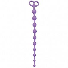 Анальный стимулятор JUGGLING BALL  фиолетовый T4L-700914 
Материал--силикон Диаметр: 2,5 cm Длинна: 33,6cm