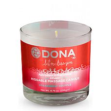     DONA Kissable Massage Candle Strawberry Souffle 135  
   DONA Kissable Massage Candle  Strawberry Souffle  - ""     .