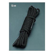 Веревка 5м. (чёрный) 
Веревка для связывания - подходит как для новичков для простого связывания рук и ног, так и для истинных ценителей рабства.