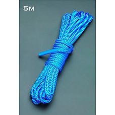 Веревка 5м. (голубой) 
Веревка для связывания - подходит как для новичков для простого связывания рук и ног, так и для истинных ценителей рабства.