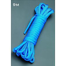 Веревка 9м. (голубой) 
Веревка для связывания - подходит как для новичков для простого связывания рук и ног, так и для истинных ценителей рабства.