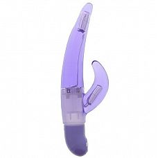 Фиолетовый вибратор для G-стимуляции GOOD VIBES G-VIBE - 16 см. 
Фиолетовый вибратор для G-стимуляции GOOD VIBES G-VIBE.