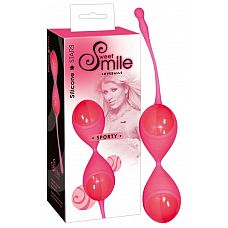 Розовые вагинальные шарики 
Розовые вагинальные шарики для тренировки влагалищных мышц.