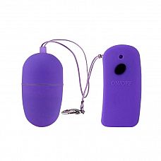 Фиолетовое виброяйцо с дистанционным управлением  
Фиолетовое виброяйцо с дистанционным управлением. 10 функций вибрации.