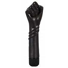 Чёрный вибратор-рука для фистинга The Black Fist Vibrator - 24 см. 
Чёрный вибратор-рука для фистинга The Black Fist Vibrator. Рука сжата в кулак.