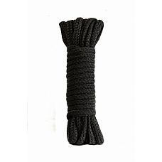 Веревка Bondage Collection Black 3m 1041-01lola 
Нежный материал не причинит дискомфорта, а три метра позволят Вам воплотить в жизнь любые фантазии. Цвет - черный, длина - 3 метра, диаметр- 1 см, состав: полиэфир, упаковка - коробка с принтом.