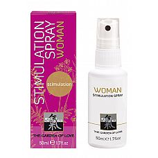 Stimulation Spray woman спрей стимулирующий для женщин 50мл 
Спрей «SHiATSU Geisha‘s Dream» — эликсир особенного эротического наслаждения.