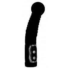 <strong>Чёрный стимулятор простаты с ротацией Prostate Twister - 20 см.</strong> <br />
Чёрный стимулятор простаты с ротацией Prostate Twister. 5 режимов ротации.<div class="charTableblock"><div><span>Длина, см</span>: 20.00</div><div><span>Диаметр, см</span>: 4.10</div><div><span>Материал</span>: силикон</div><div><span>Цвет</span>: черный</div><div><span>Особенности</span>: массажер простаты</div><div><span>Особенности</span>: с вибрацией</div><div><span>Длина, см</span>: 17-20</div><div><span>Диаметр, см</span>: 4</div><div><span>Производитель</span>: Orion, Германия</div></div> Чёрный стимулятор простаты с ротацией Prostate Twister - 20 см.
Чёрный стимулятор простаты с ротацией Prostate Twister. 5 режимов ротации.