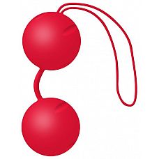 Красные вагинальные шарики Joyballs Trend 
Два шарика, внутри каждого - шарик меньшего диаметра.