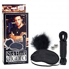  Nick Hawk GIGOLO Tie Me Up & Tease Me Kit - California Exotic Novelties,  
  –    ,   ,   .