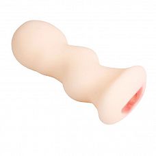 Волнообразный мастурбатор Tulip - 16 см. 
Компактный мастурбатор телесного цвета в виде вагины с вибрацией.