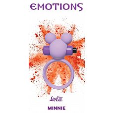 Сиреневое эрекционное виброколечко Emotions Minnie 
Эрекционное кольцо Emotions Minnie от Lola Toys откроет новые эрогенные зоны у Вас и Вашего партнера, а так же продлит минуты наслаждения.
