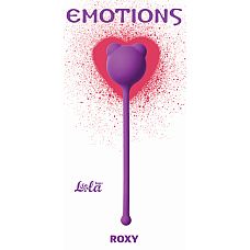 Вагинальные шарики Emotions Roxy Purple 4002-01Lola 
"Вагинальные шарики Roxy легко и приятно использовать для интенсивной тренировки влагалища и массажа внутренних областей малого таза.