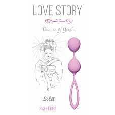 Вагинальные шарики Love Story Diaries of a Geisha Sweet Kiss 3005-01Lola 
"Парные вагинальные шарики станут надежным «тренером» для женщин, желающих вернуть вагинальным мышцам былые упругость и эластичность.
