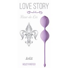 Вагинальные шарики Love Story Fleur-de-lisa Violet Fantasy 3006-05Lola 
"Вагинальные шарики Fleur-de-lisa из серии Love Story - это изысканные, шелковистые шарики, которые помогут Вам изучить свое тело и подготовить к незабываемым эмоциям с партнером.