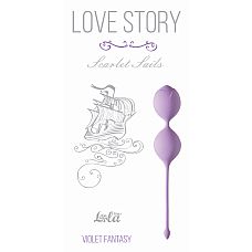 Вагинальные шарики Love Story Scarlet Sails Violet Fantasy 3003-05Lola 
"Вагинальные силиконовые шарики Scarlet Sails из серии Love Story - отличная вещь для тех, кто ищет гармонию со своим телом и хочет сохранить женское здоровье.