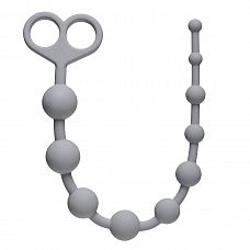 Серая анальная цепочка Orgasm Beads - 33,5 см. 
Анальные бусы выполнены из высококачественного медицинского силикона - этот материал является гипоаллергенным.