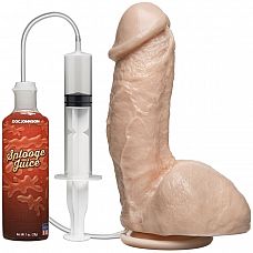 Фаллоимитатор с имитацией семяизвержения The Amazing Squirting Realistic Cock - 18,8 см. 
Этот фаллоимитатор на присоске даст фору многим своим конкурентам.