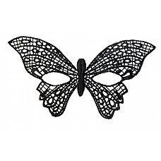 Нитяная маска в форме бабочки 
Маска в форме бабочки.