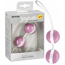 Нежно-розовые вагинальные шарики Joyballs Bicolored 
Нежно-розовые вагинальные шарики Joyballs Bicolored.