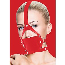 Кляп Leather Mouth Red OUCH!  SH-OU148RED 
"Кляп из натуральной кожи.