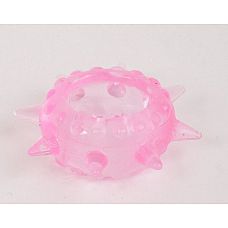 Розовое эрекционное кольцо  Сила солнца  
Розовое эрекционное кольцо с мягкими пупырышками и шипиками.