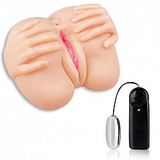    Vibrating Spread From Behind Pussy   Ass 
      .