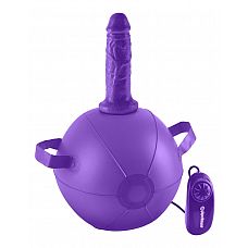 Фиолетовый надувной мяч с вибронасадкой Vibrating Mini Sex Ball - 15,2 см. 
Розовый надувной виниловый мяч с ПВХ-вибронасадкой Vibrating Mini Sex Ball.