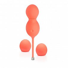 Коралловые вагинальные шарики с вибрацией Bloom 
Компания We-Vibe наконец-то выпустила шарики для тренировки интимных мышц.