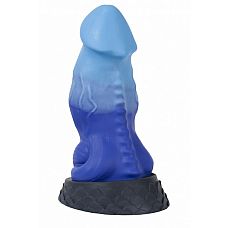 Синий фаллоимитатор  Ночная Фурия Large+  - 26 см. 
Эта секс-игрушка от Erasexa   первого и пока единственного российского производителя товаров интимного назначения для поклонников зооэротики   фантазия на тему того, что было бы, если у вас случилась близость с  драконом.