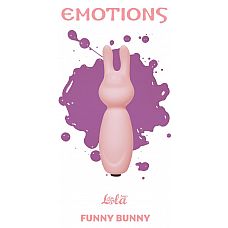 Розовый мини-вибратор с ушками Emotions Funny Bunny Light pink 
Миниатюрная вибропуля Funny Bunny легко поместится в сумочке или в кармане и всегда будет под рукой в нужный момент.