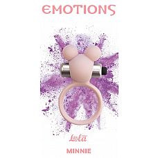 Розовое эрекционное виброколечко Emotions Minnie Light pink 
Эрекционное кольцо Emotions Minnie от Lola Toys откроет новые эрогенные зоны у Вас и Вашего партнера, а так же продлит минуты наслаждения.