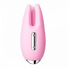 Розовый вибростимулятор клитора Cookie  с подвижными  щупальцами  
Вибростимулятор Cookie специально создан для игривой прелюдии, идеально подходит для массажа половых губ, клитора и сосков.