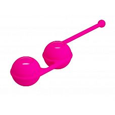 Ярко-розовые вагинальные шарики Kegel Tighten Up III 
Силиконовые вагинальные шарики на сцепке со смещенным центром тяжести прекрасно подойдут как для новичков, так и для уже опытных пользователей.