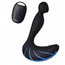 Чёрно-синий массажер простаты Erotist Third 
С помощью вибростимулятора EROTIST «2 в 1» вы получите эффективный массаж простаты и интенсивные оргазмы от стимуляции P-точки.