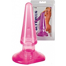 Анальная пробка BUTT PLUG (ToyFa 881303) 
Розовая анальная силиконовая пробка – это всё что нужно, чтобы испытать острые ощущения во время секса и стать ближе друг к другу.