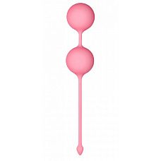 Розовые вагинальные шарики из силикона СЕКС РФ 
Парные вагинальные шарики станут надежным «тренером» для женщин, желающих вернуть вагинальным мышцам былые упругость и эластичность.