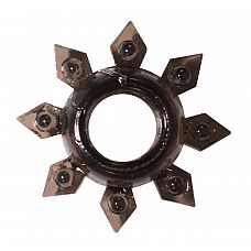 Чёрное эрекционное кольцо Rings Gear 
Эрекционное кольцо из серии Rings- игрушка, предназначенная исключительно для мужчин.