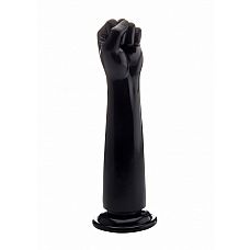 Чёрный кулак для фистинга Fisting Power Fist - 32,5 см. 
Кулак для фистинга черного цвета выполнен в натуральную величину с реалистичными пальчиками и костяшками.
